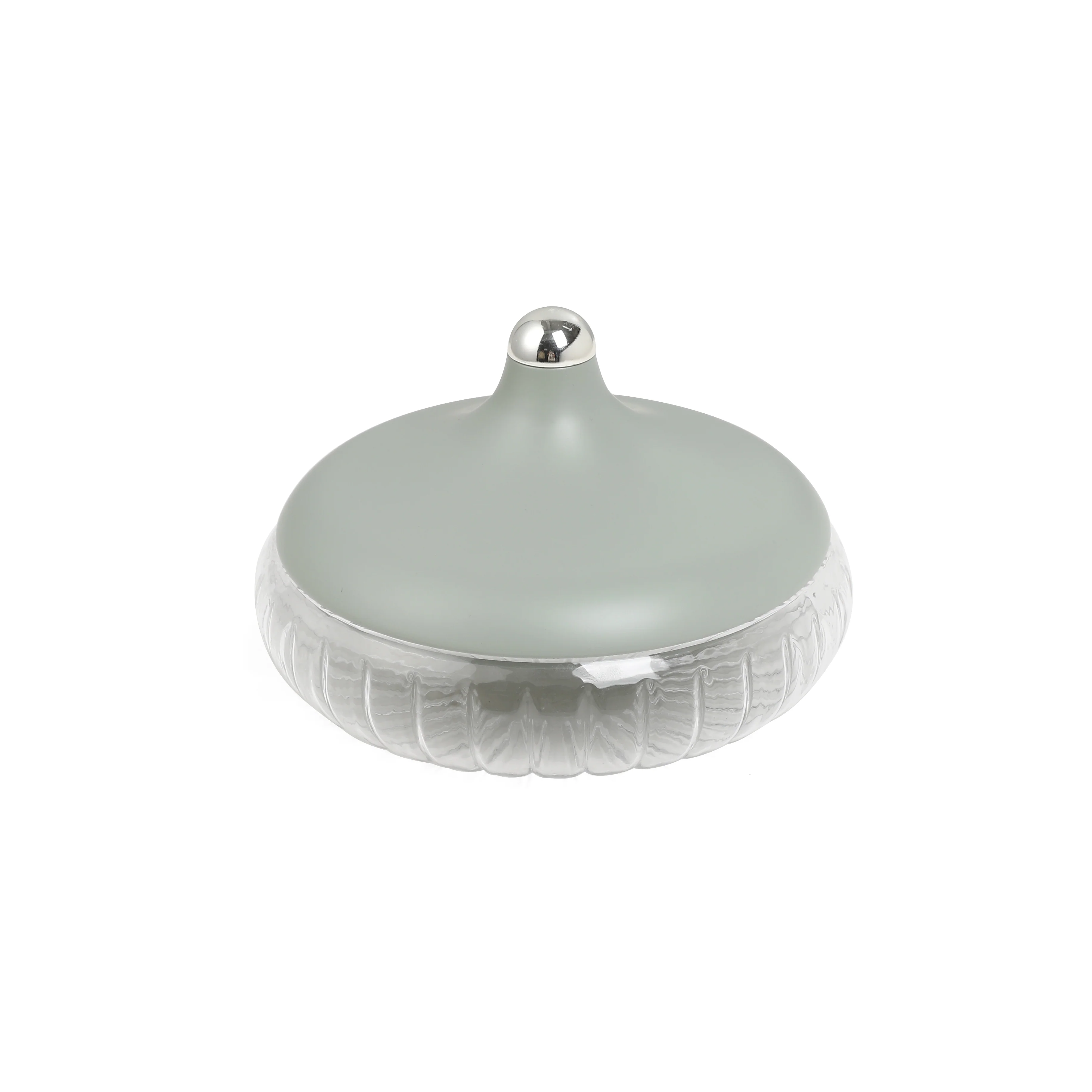 Jiwar - Large Engraved Date & Dessert Centerpiece - Mint Green & Silver - Image 3