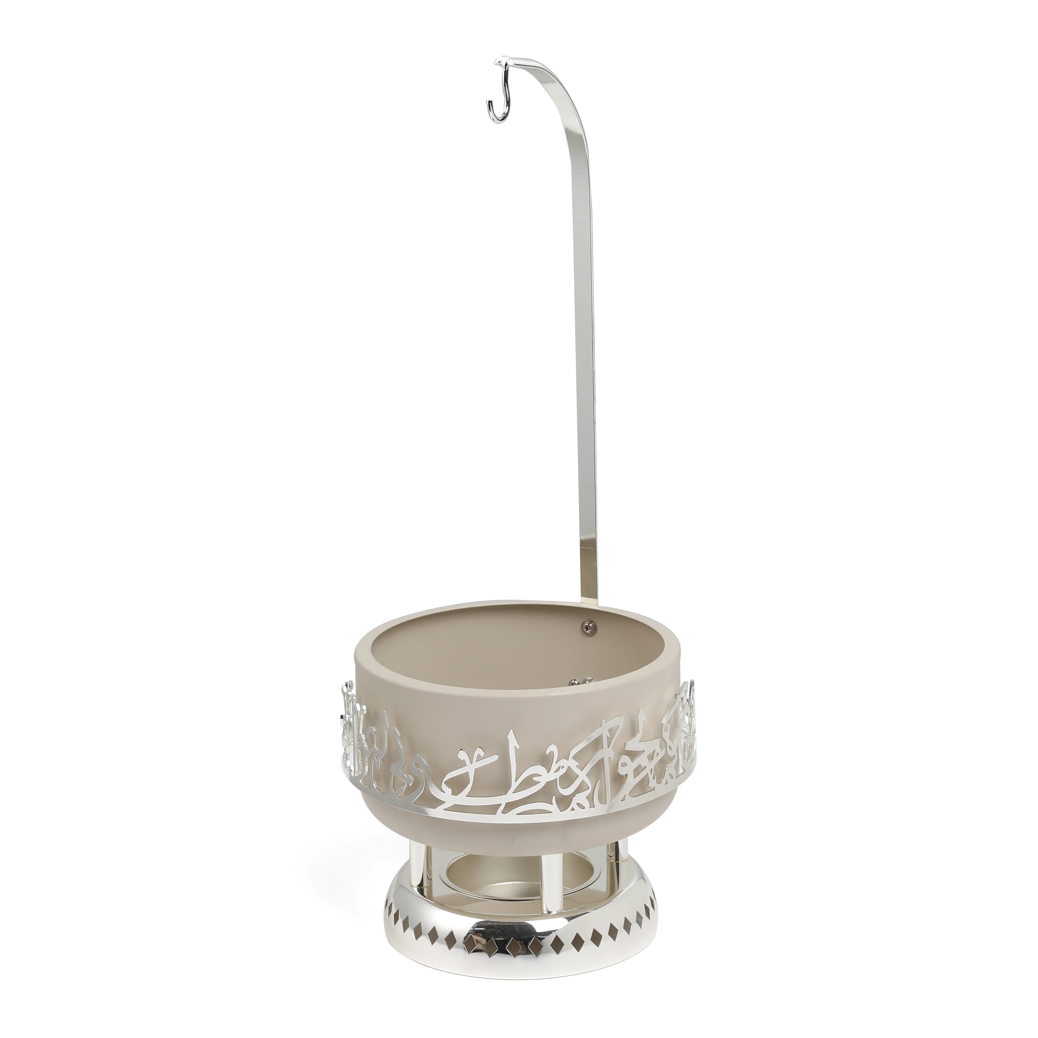 Jiwar - 2.5 Liters Chafer - Beige & Silver - Image 7
