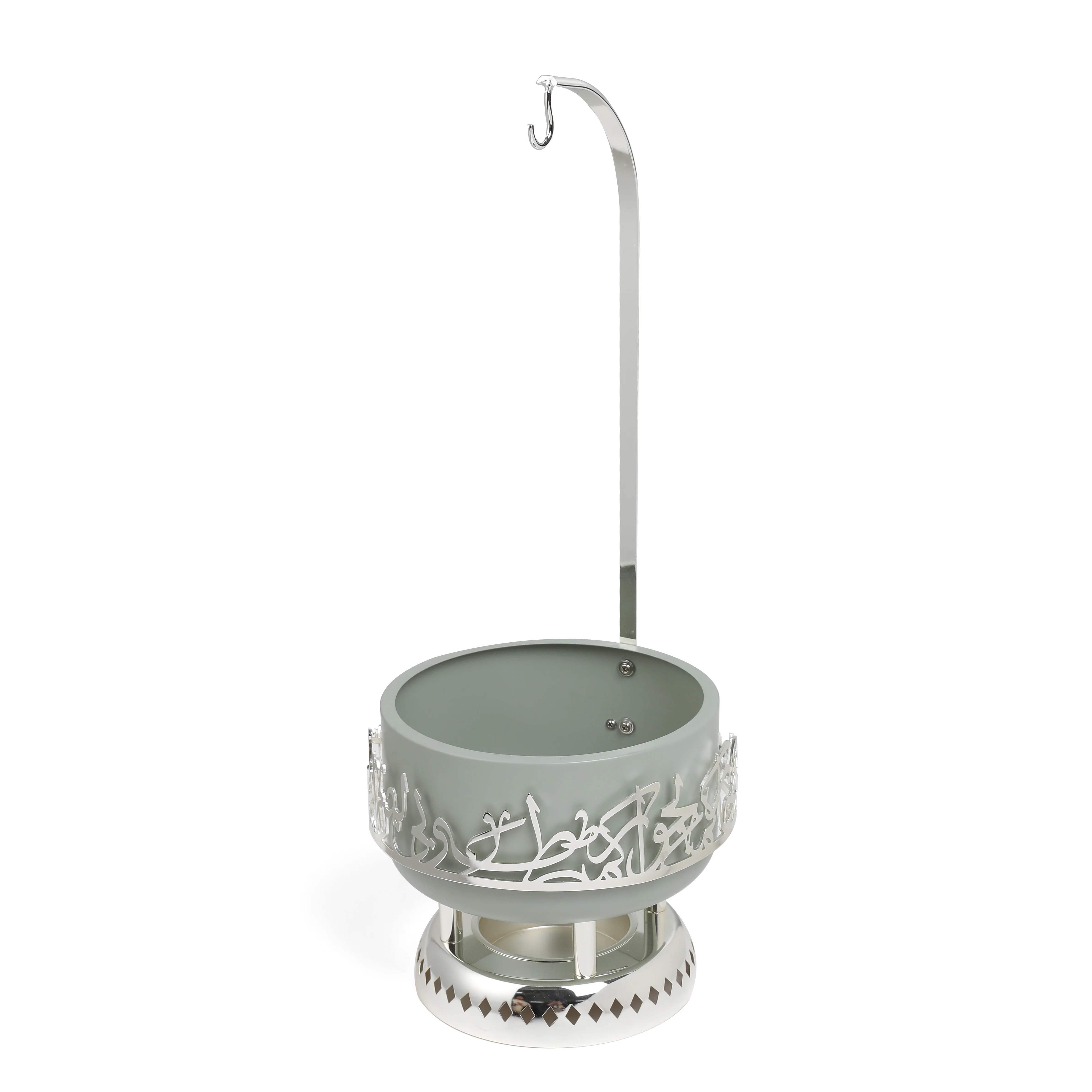 Jiwar - 2.5 Liters Chafer - Mint Green & Silver - Image 3
