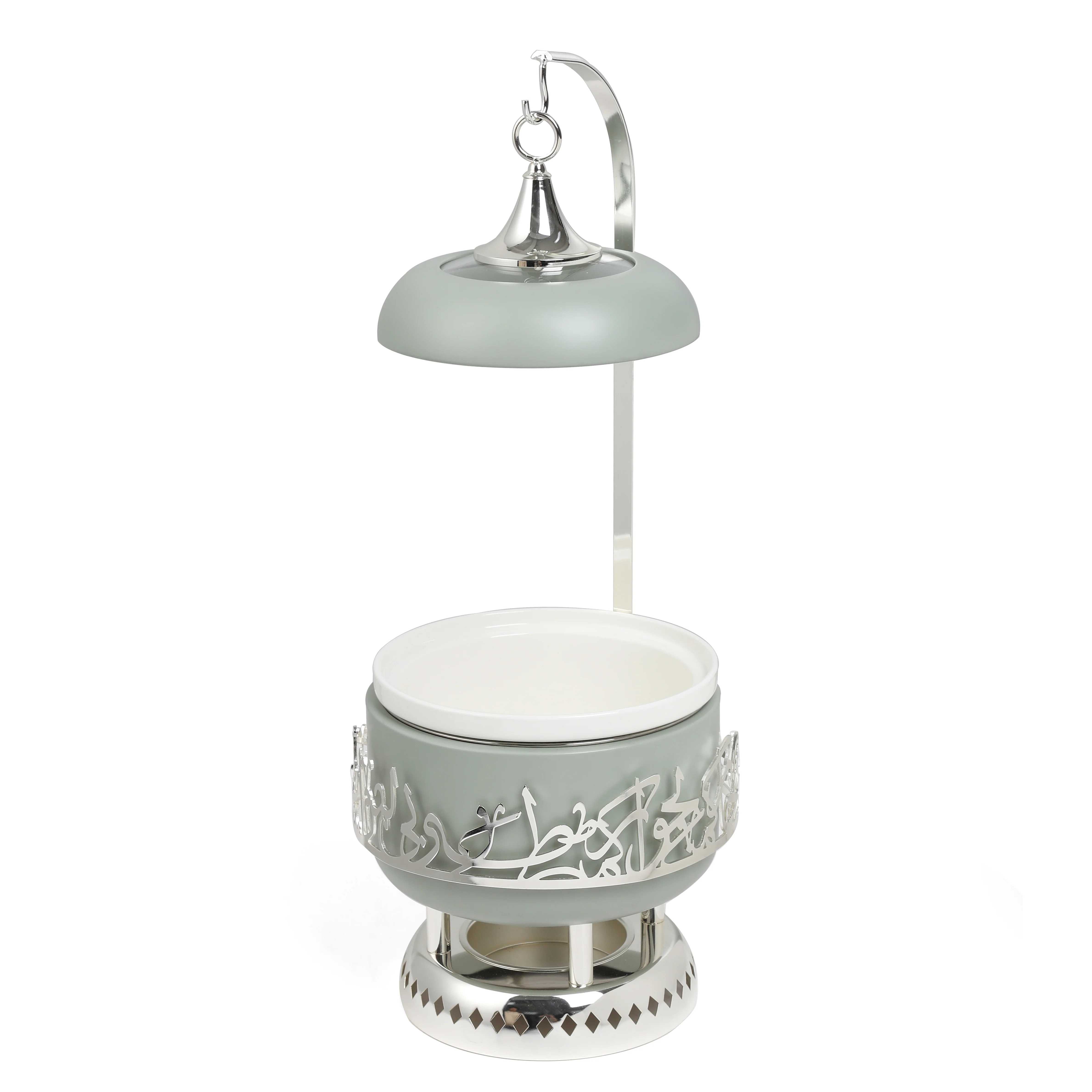 Jiwar - 2.5 Liters Chafer - Mint Green & Silver - Image 5