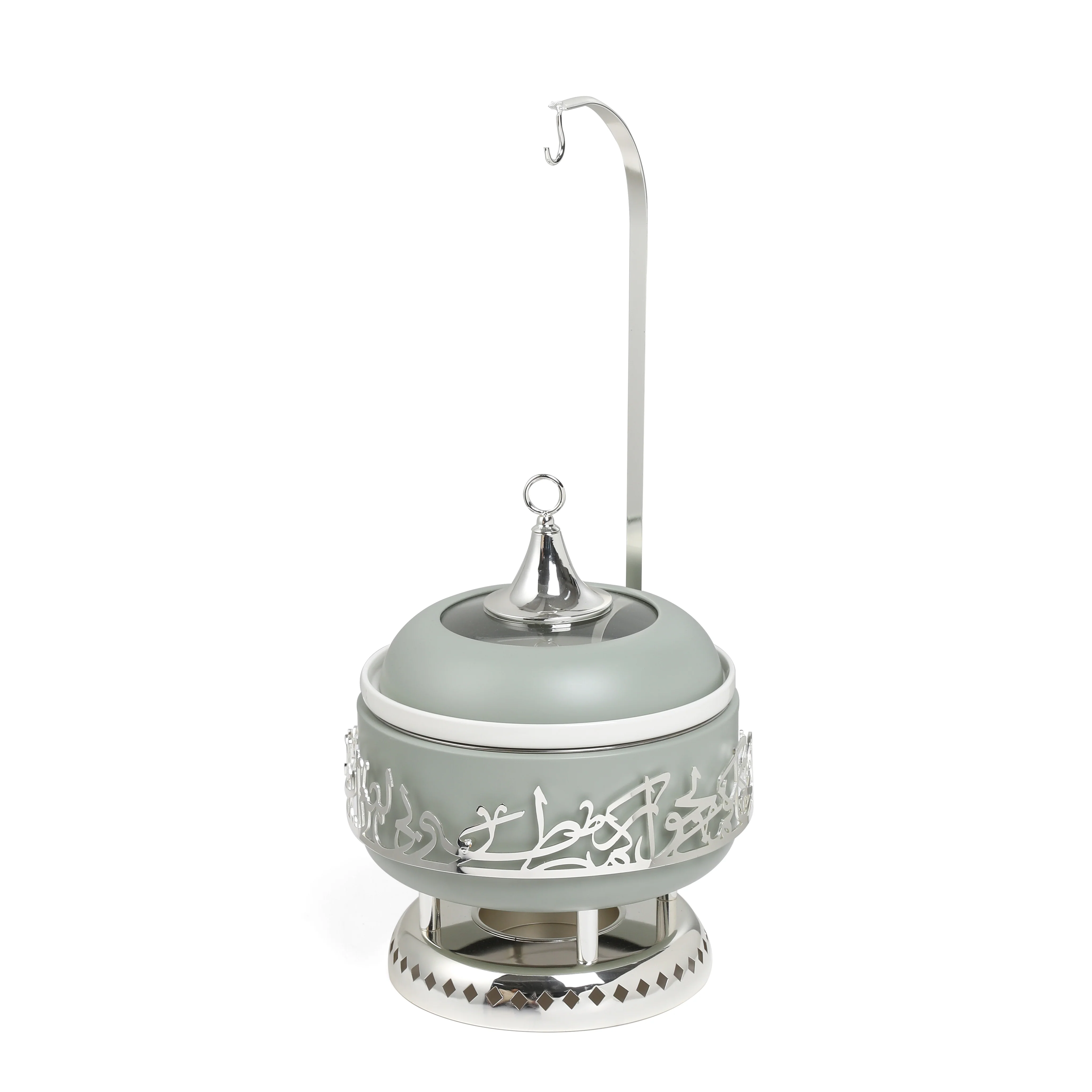 Jiwar - 4 Liters Chafer - Mint Green & Silver - Image 4