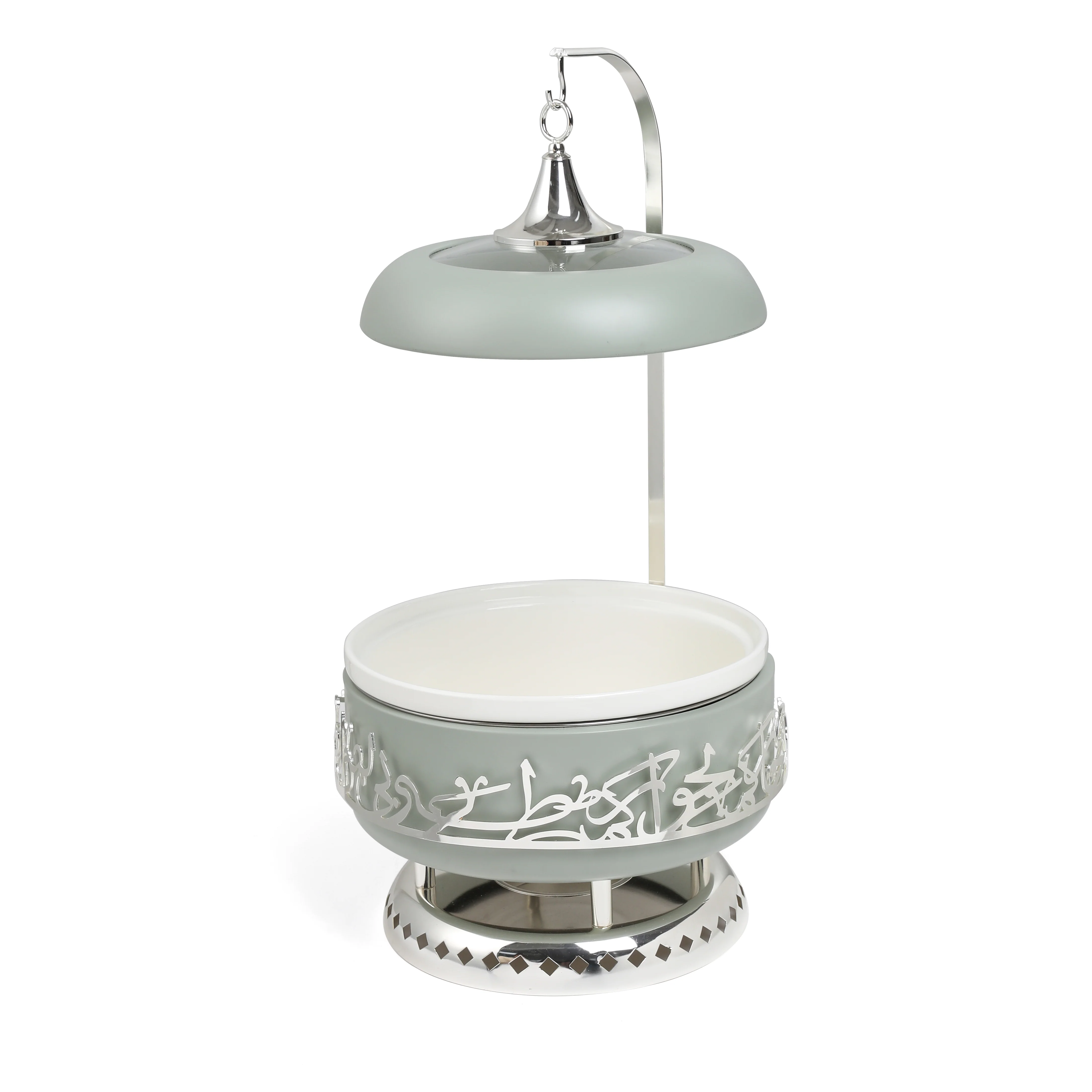 Jiwar - 6 Liters Chafer - Mint Green & Silver - Image 4
