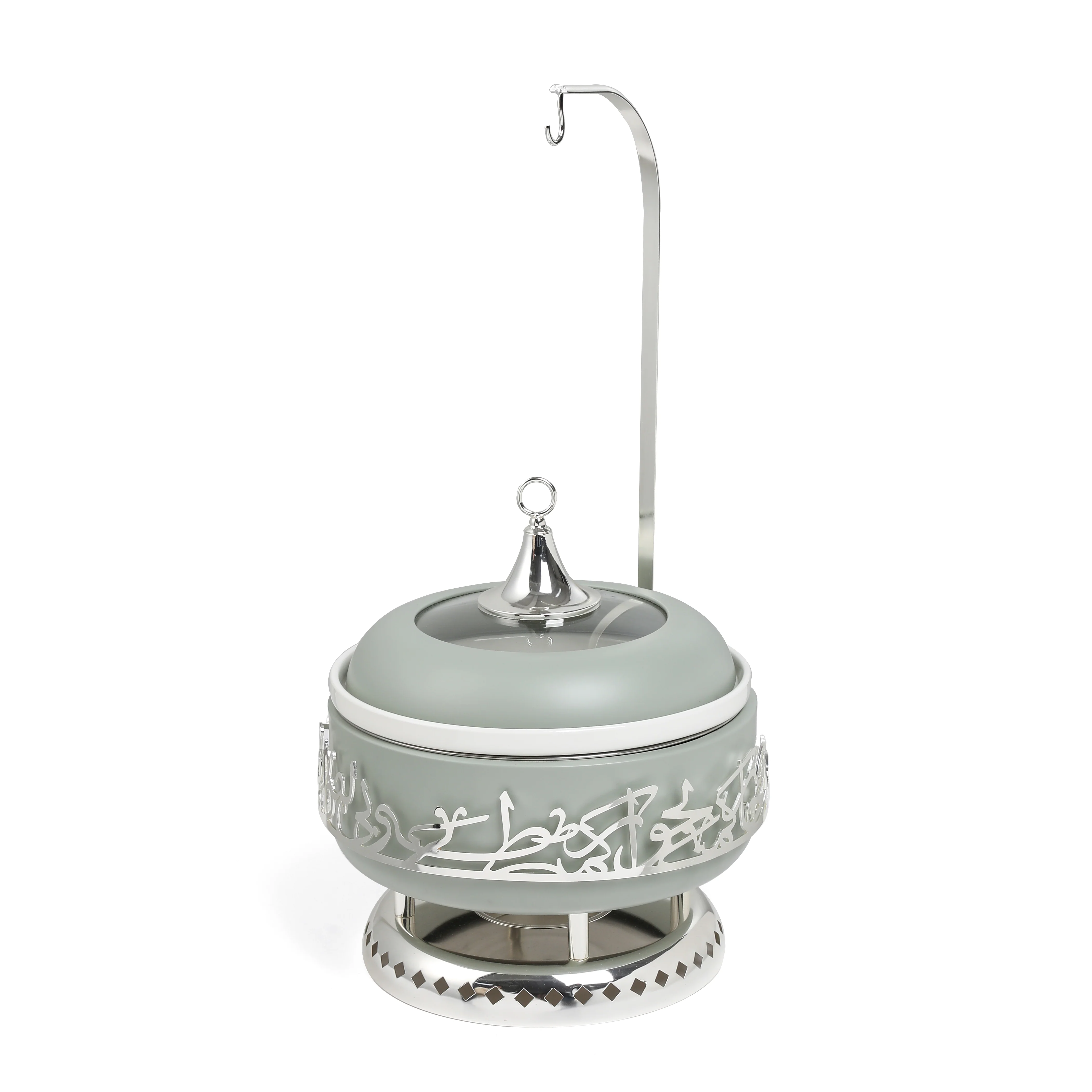 Jiwar - 6 Liters Chafer - Mint Green & Silver - Image 5