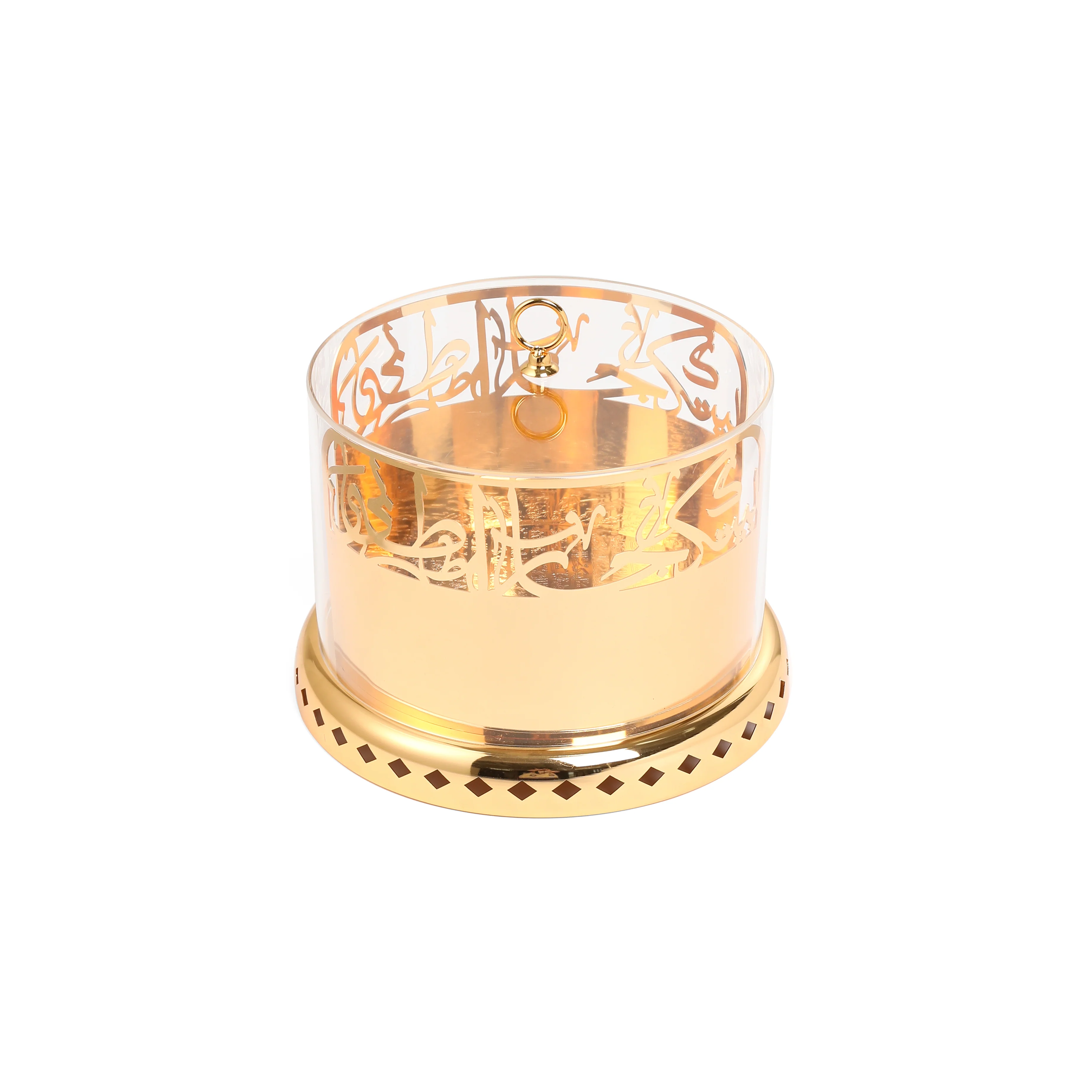 Jiwar - Small Sleek Plate Stand - Gold - Image 4