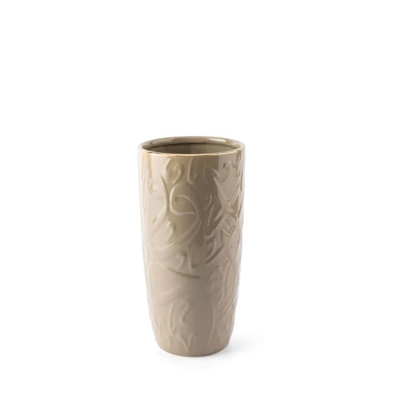 Luxury Diwan - Large Decorative Vase - Coffee & Gold - Image 3