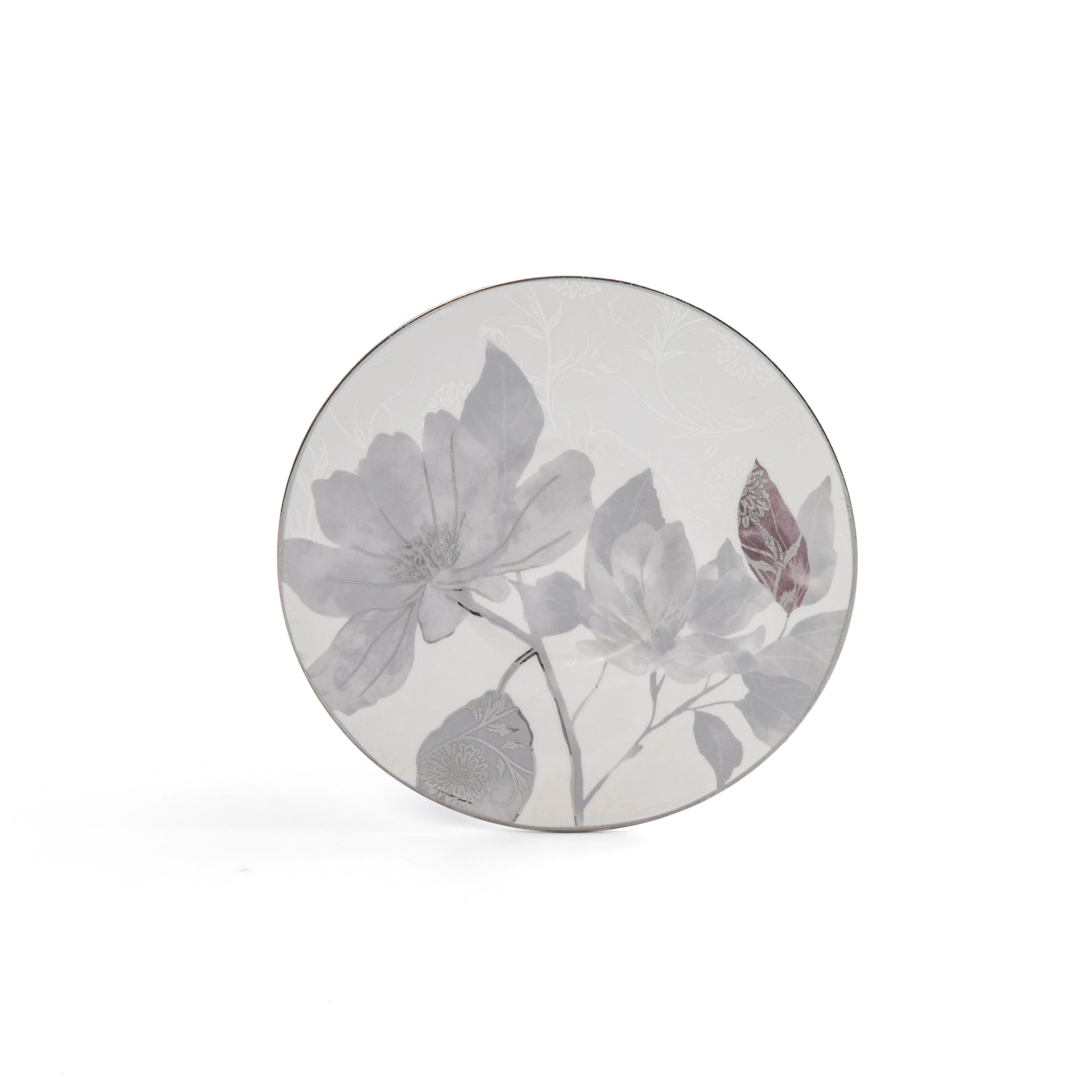 Marisella - Cappuccino Set (12-Pc) - Grey & Silver - Image 5