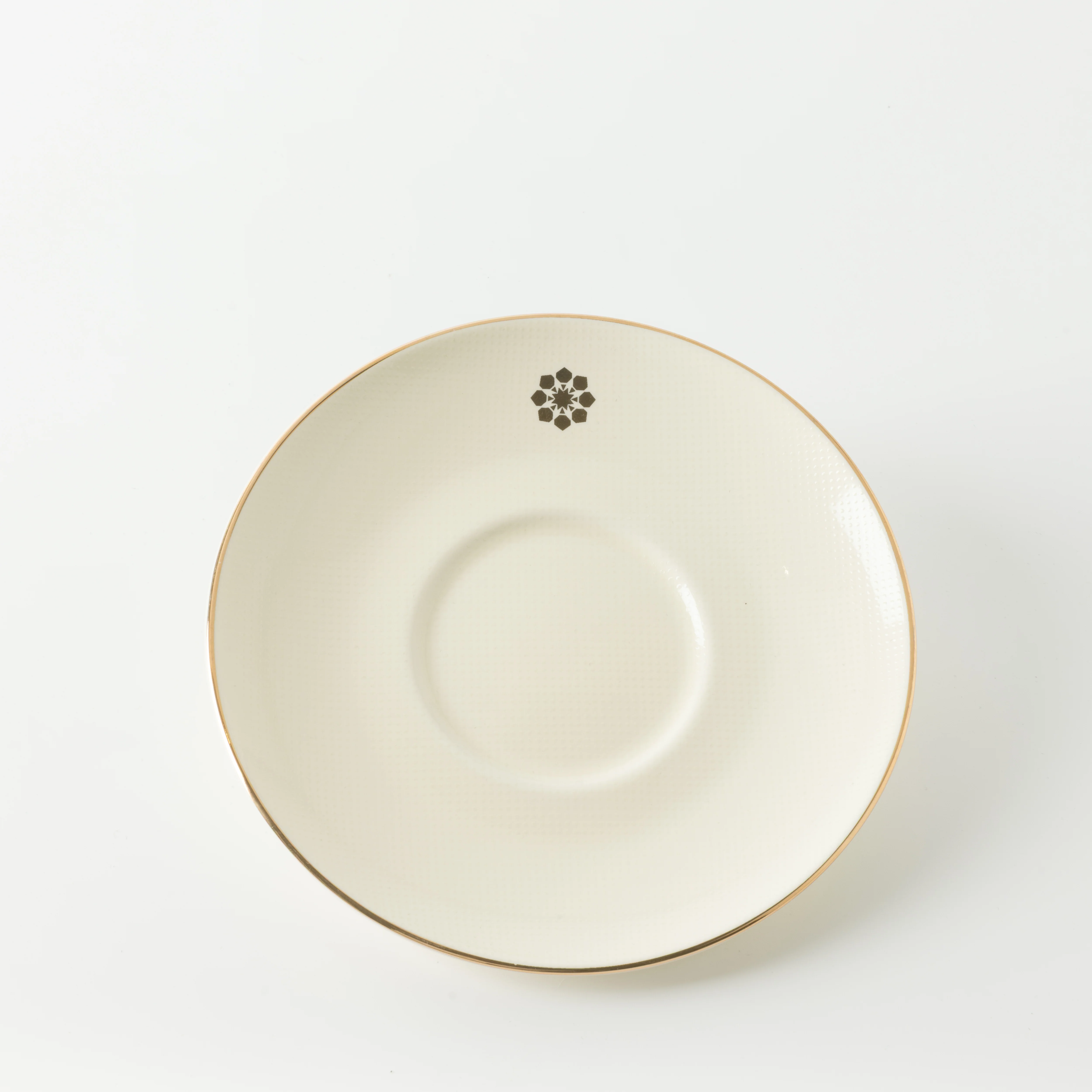 Mirral - Cappuccino Set (12-Pc) - White & Gold - Image 4