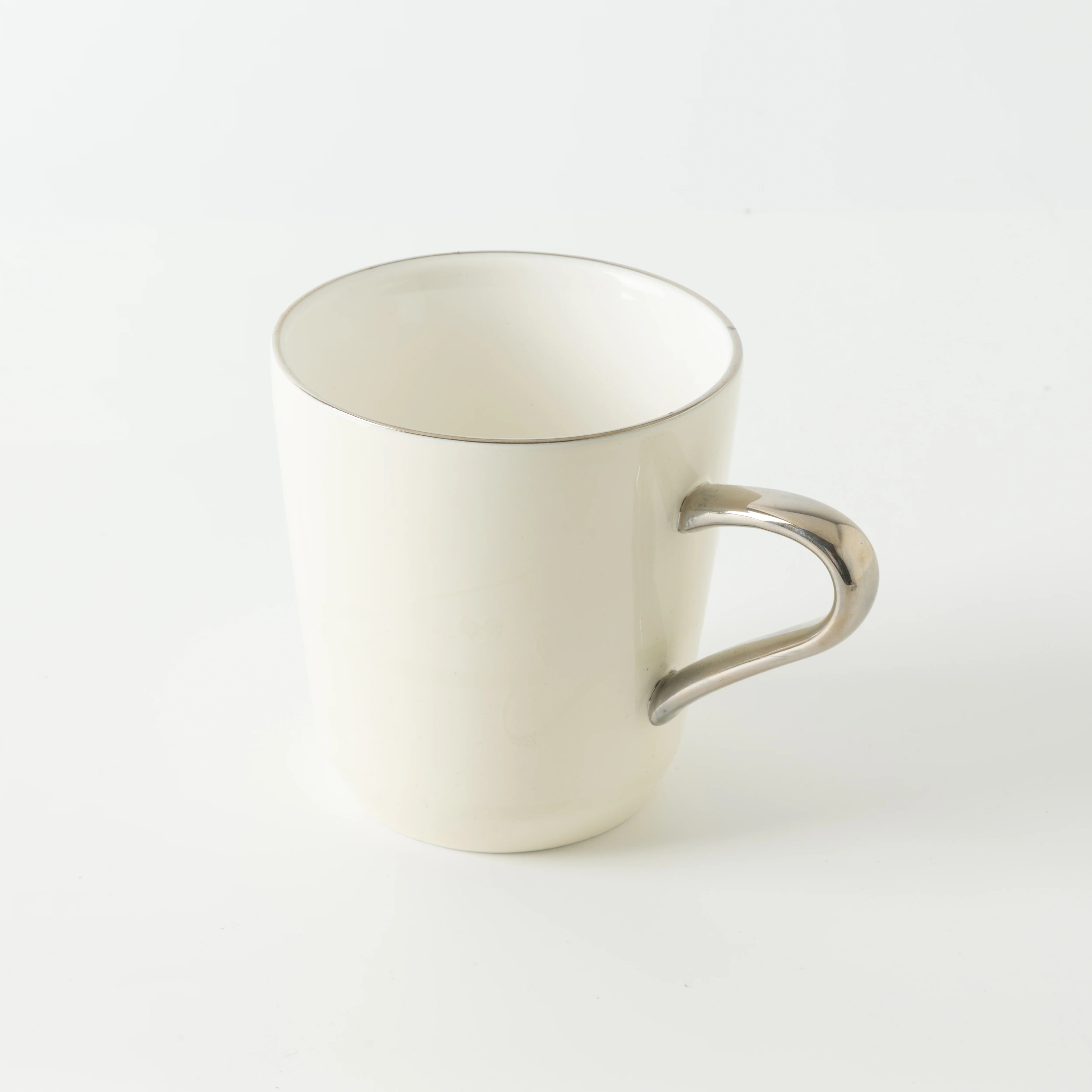 Mirral - Cappuccino Set (12-Pc) - White & Silver - Image 4