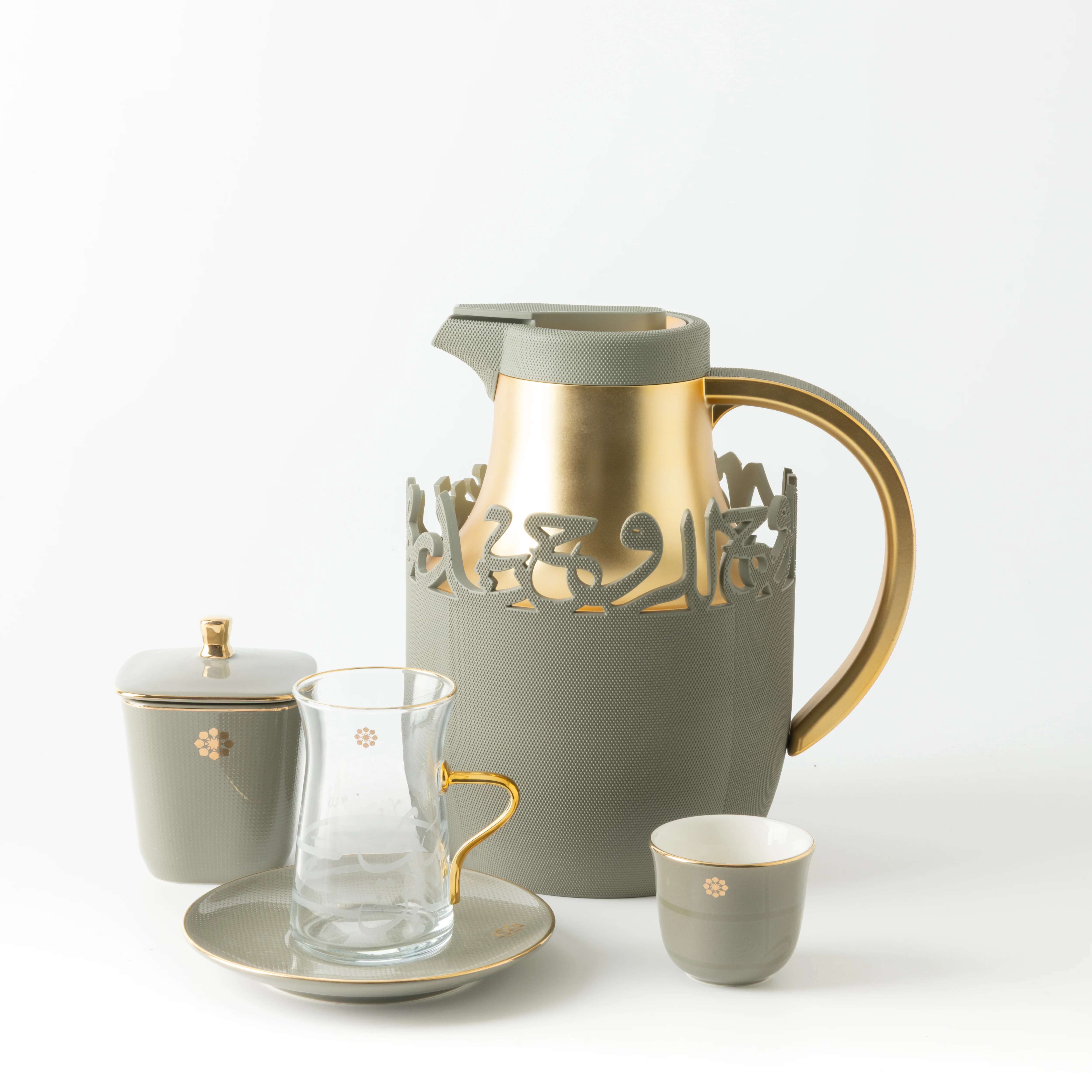 Mirral - Ultimate Brew Deluxe Set (21-Pc)- Grey & Gold - Image 3