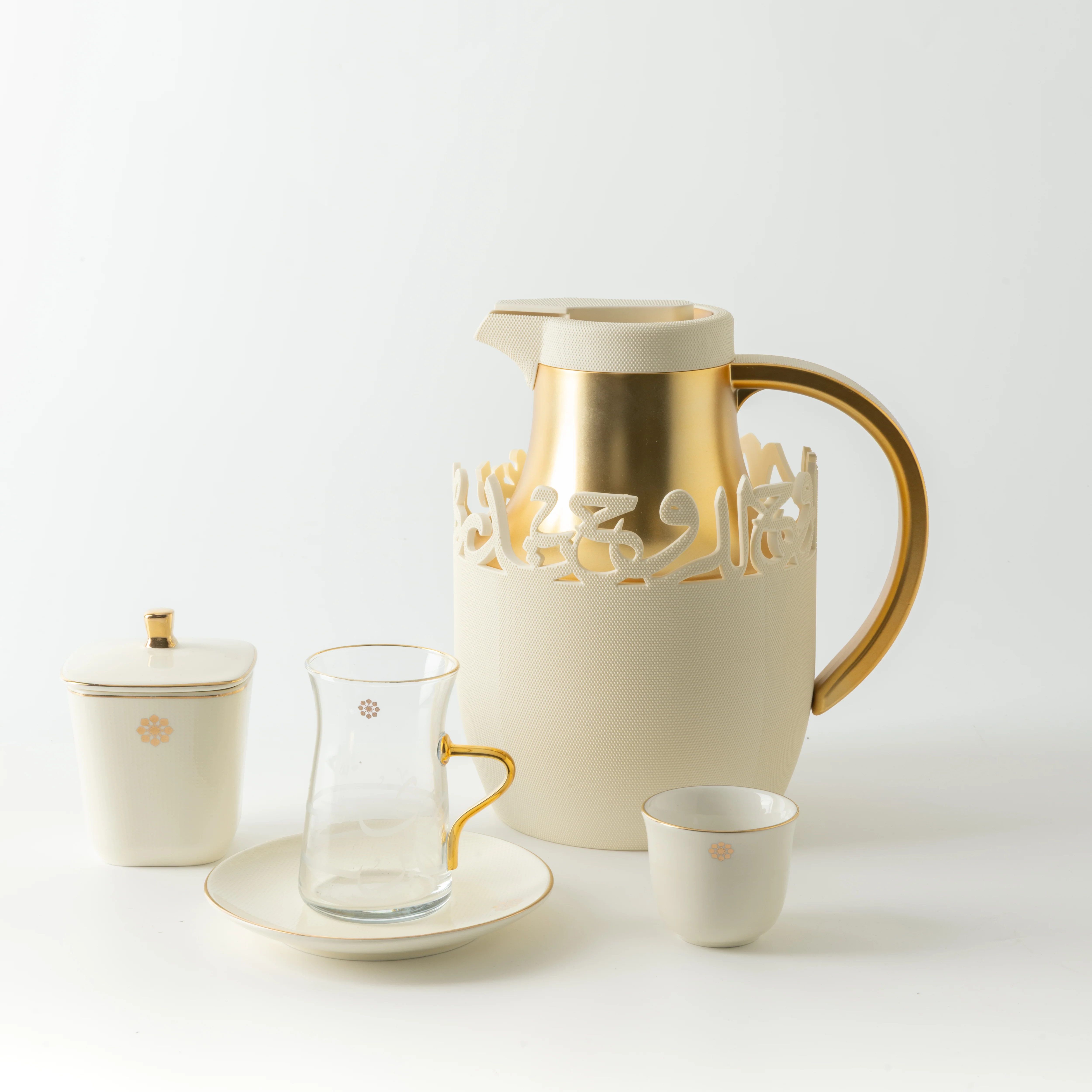 Mirral - Ultimate Brew Deluxe Set (21-Pc)- White & Gold - Image 4
