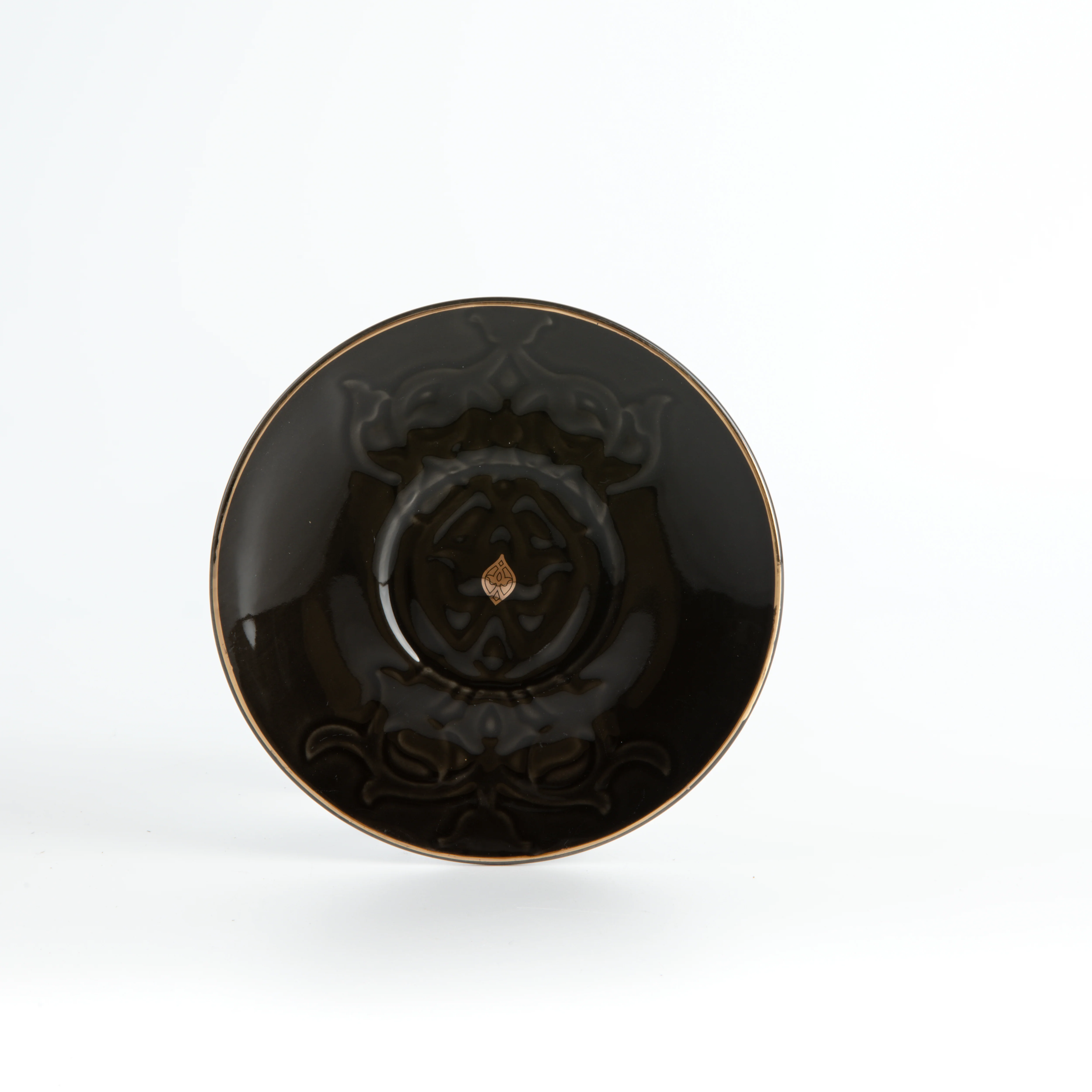Naqsh - Cappuccino Set (12-Pc) -Black & Gold - Image 4
