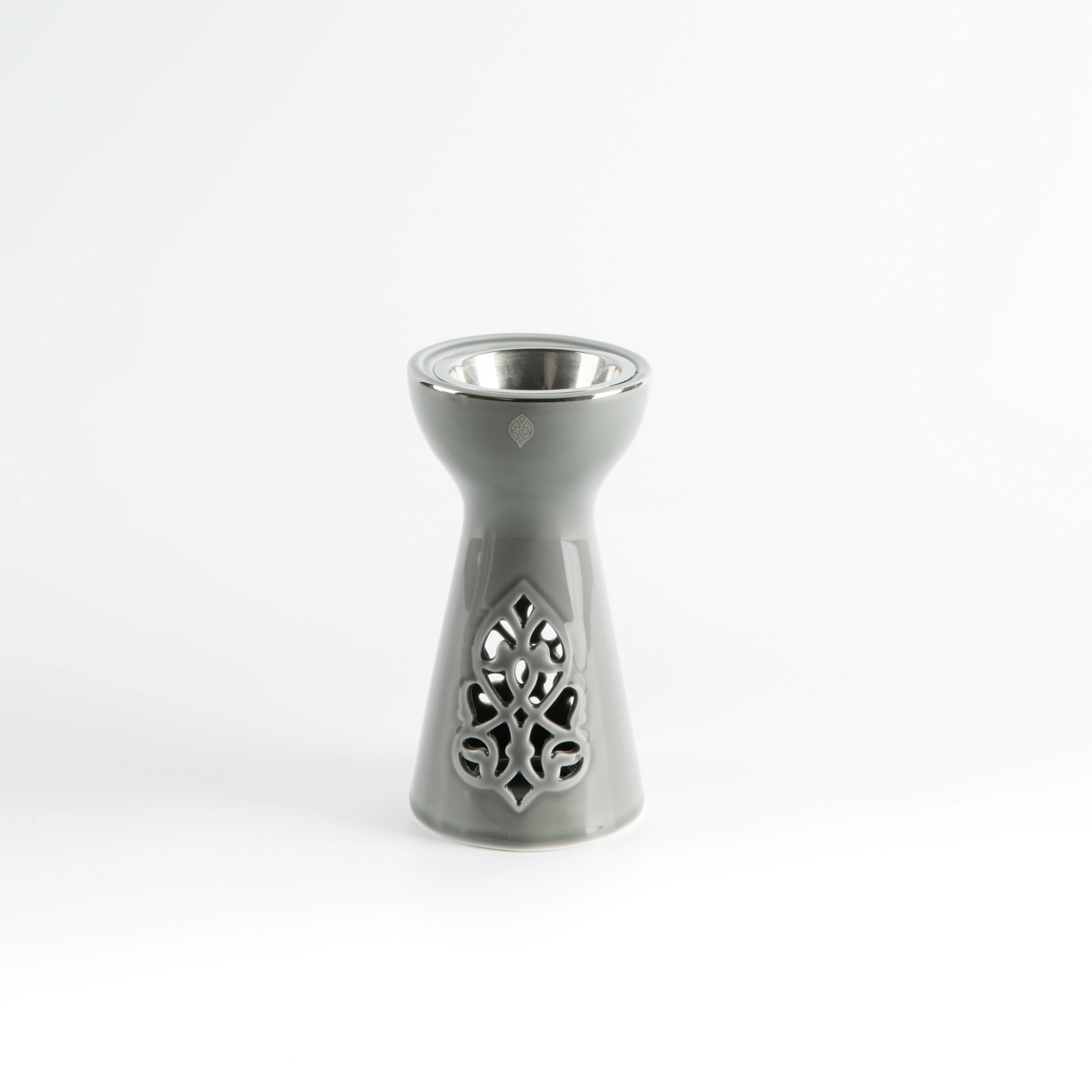 Naqsh - Incense Burner - Grey & Silver - Image 3