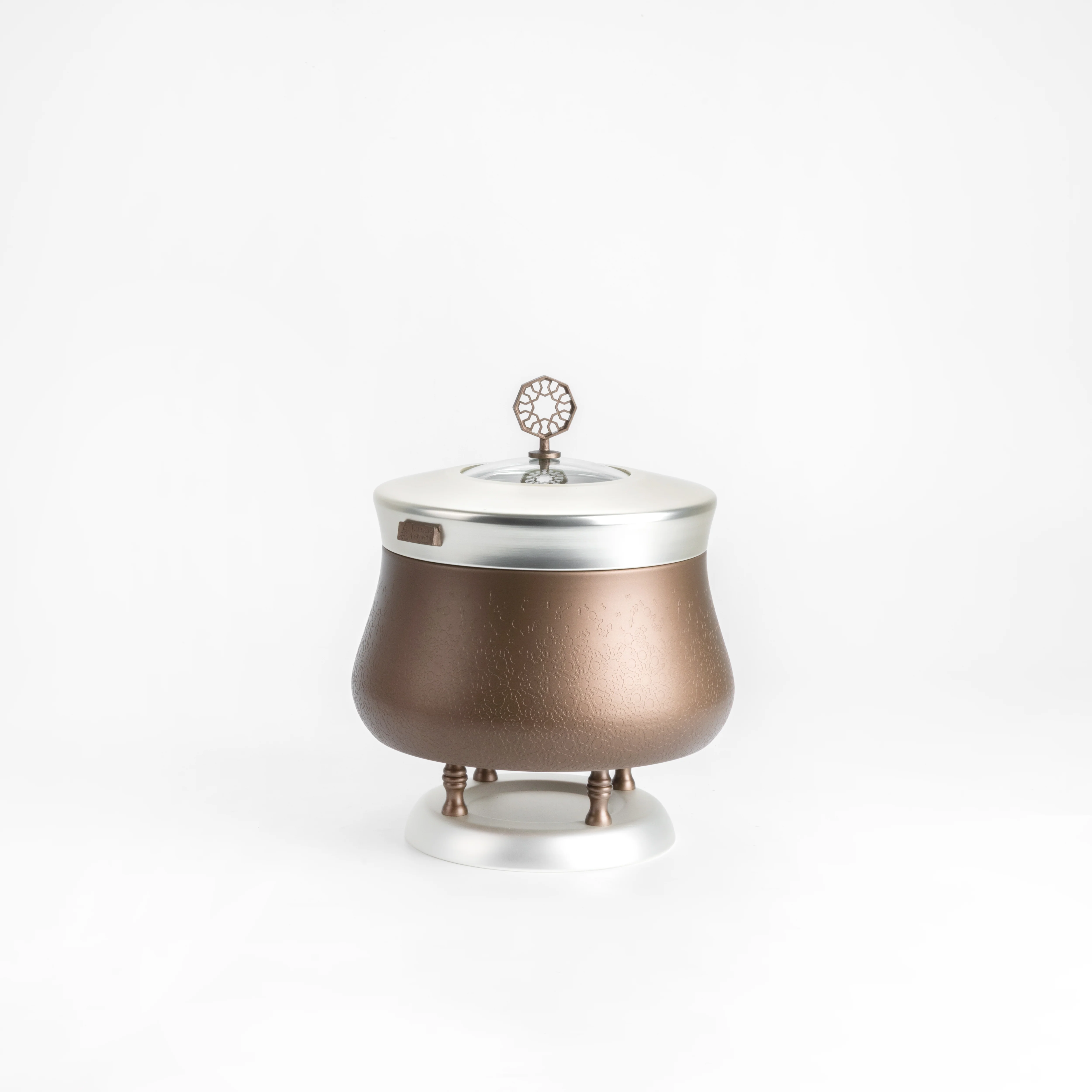 Nourhan - 2.5 Liters Chafer - Bronze & Silver - Image 4