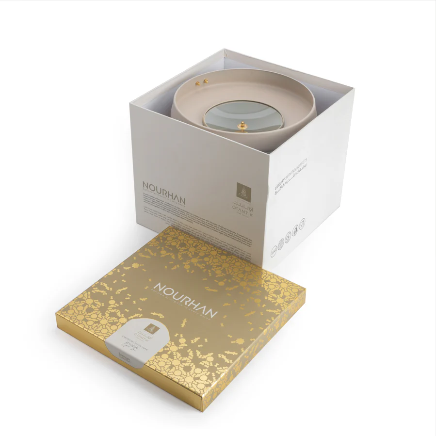 Nourhan - 4 Liters Chafer - Gold & Beige - Image 7