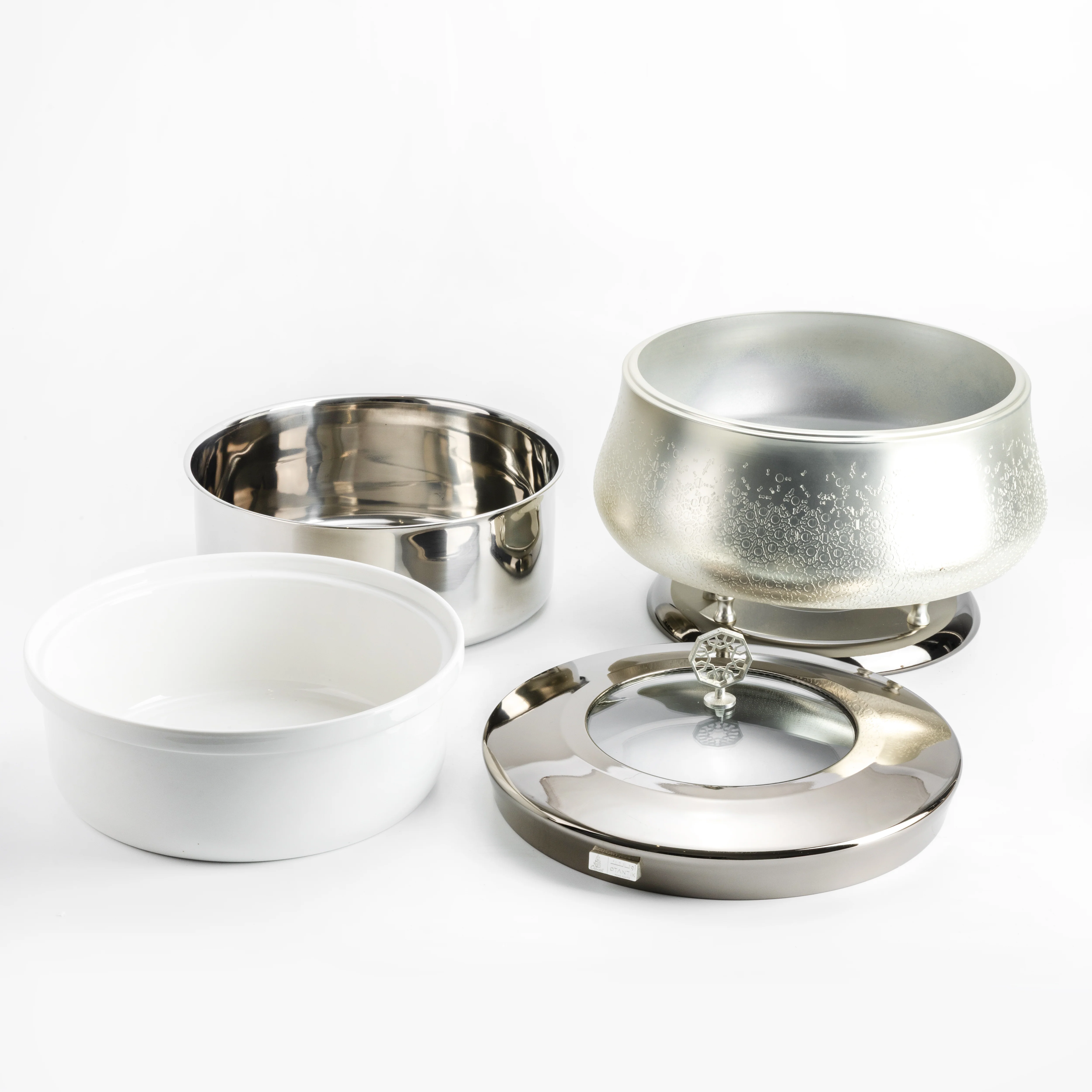 Nourhan - 6 Liters Chafer - Silver - Image 4
