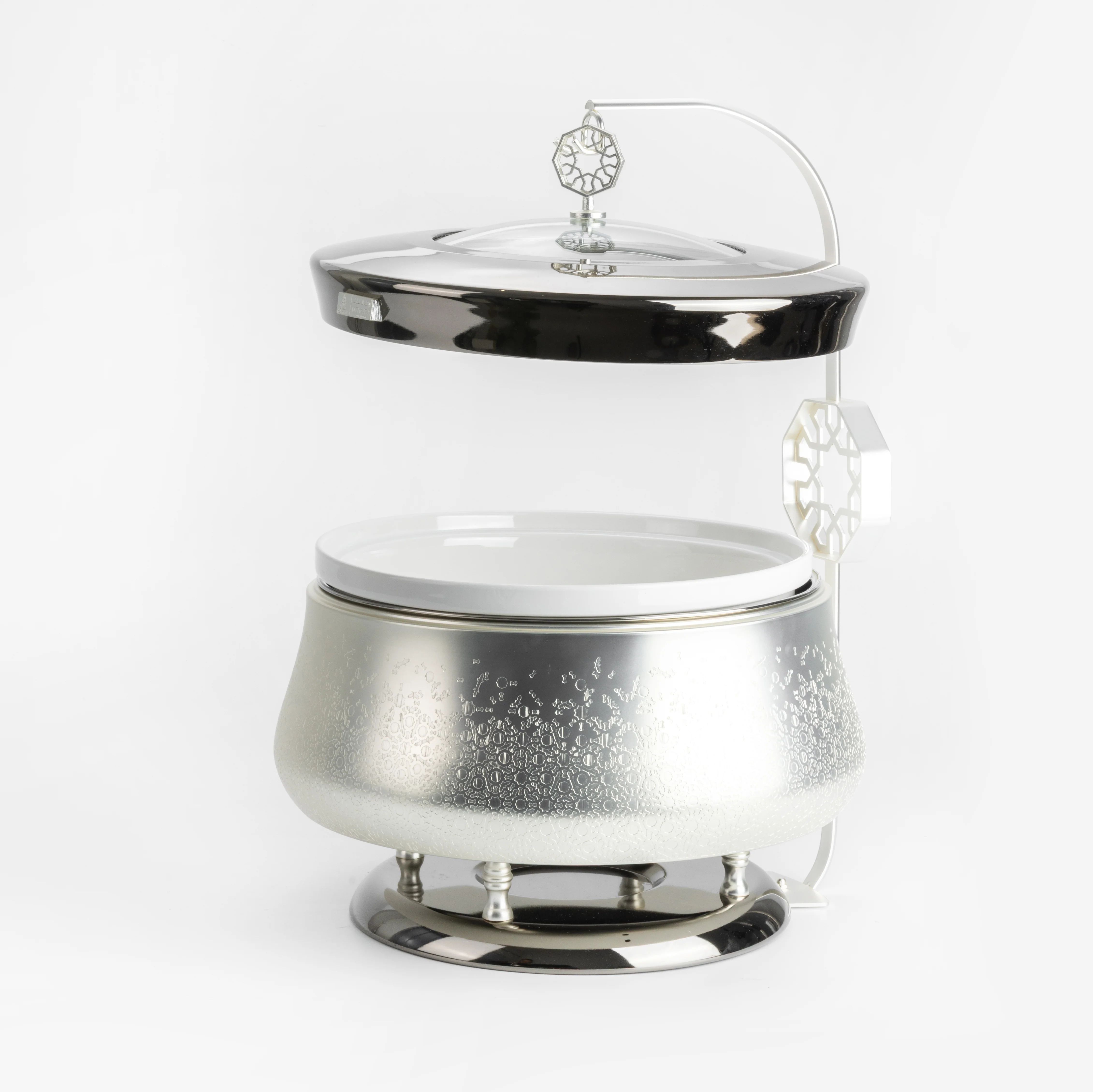 Nourhan - 6 Liters Chafer - Silver - Image 5