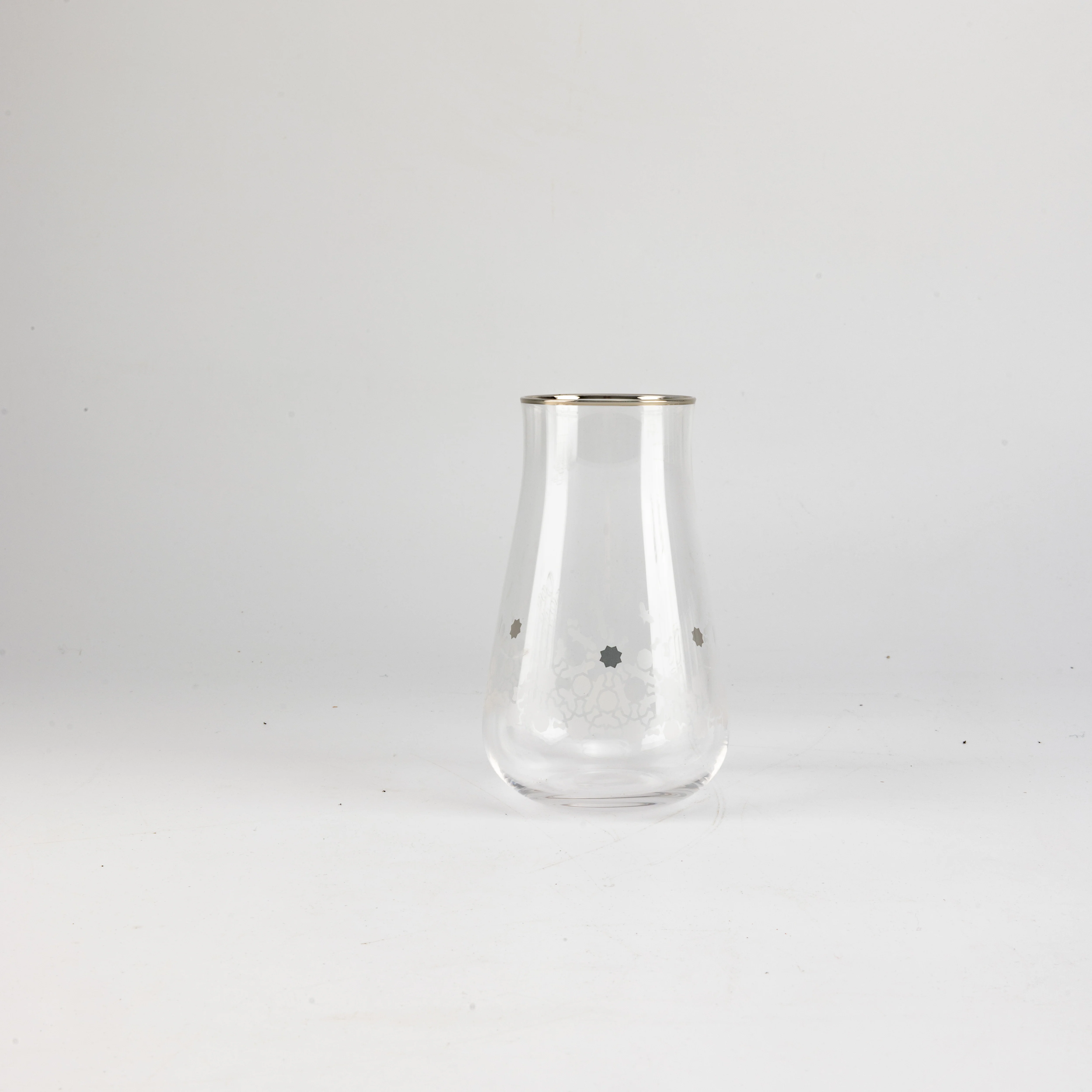 Nourhan - Jug with 6 Tall glass cups - Silver - Image 6