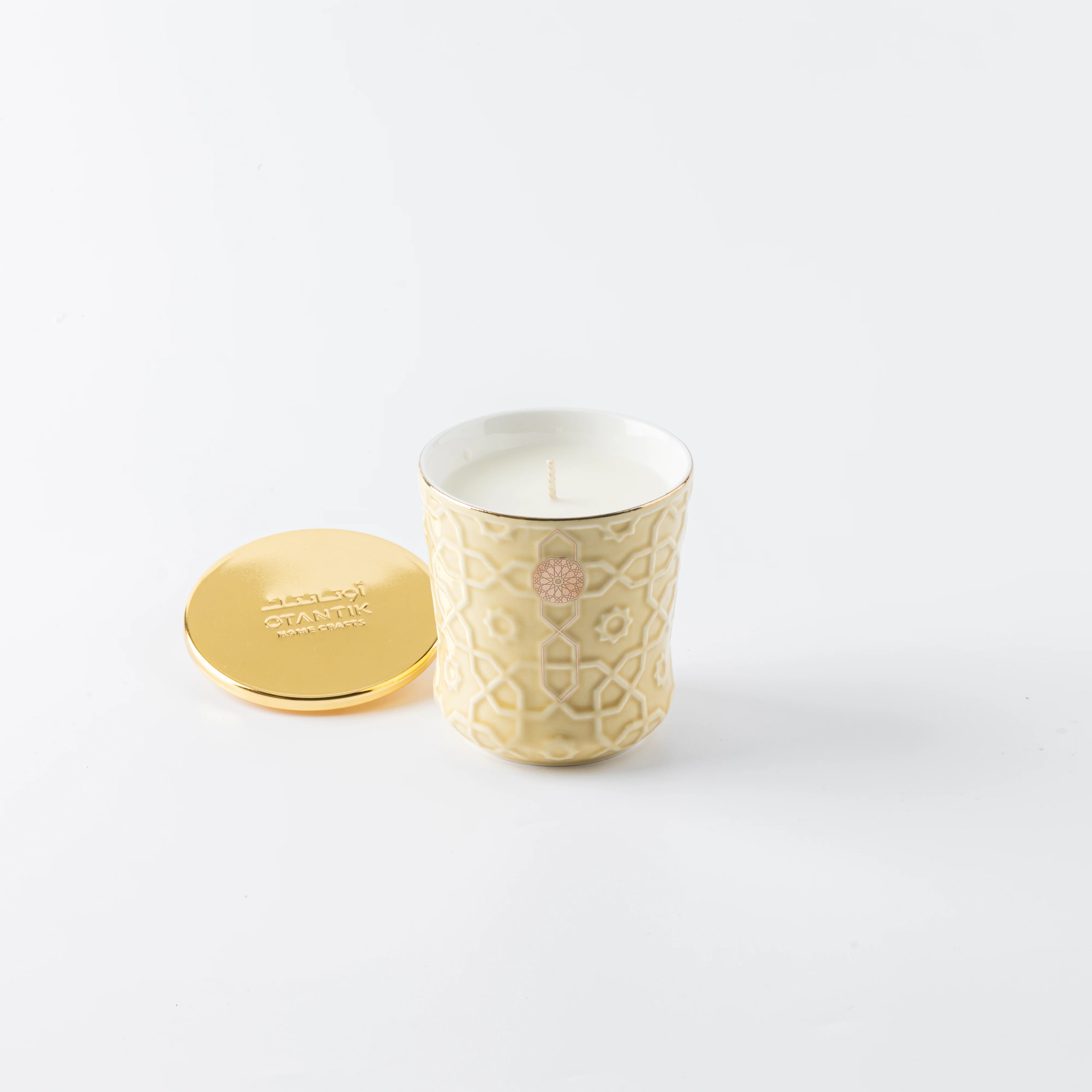 Rosette - Medium Candle - Jasmine Thyme - Image 3