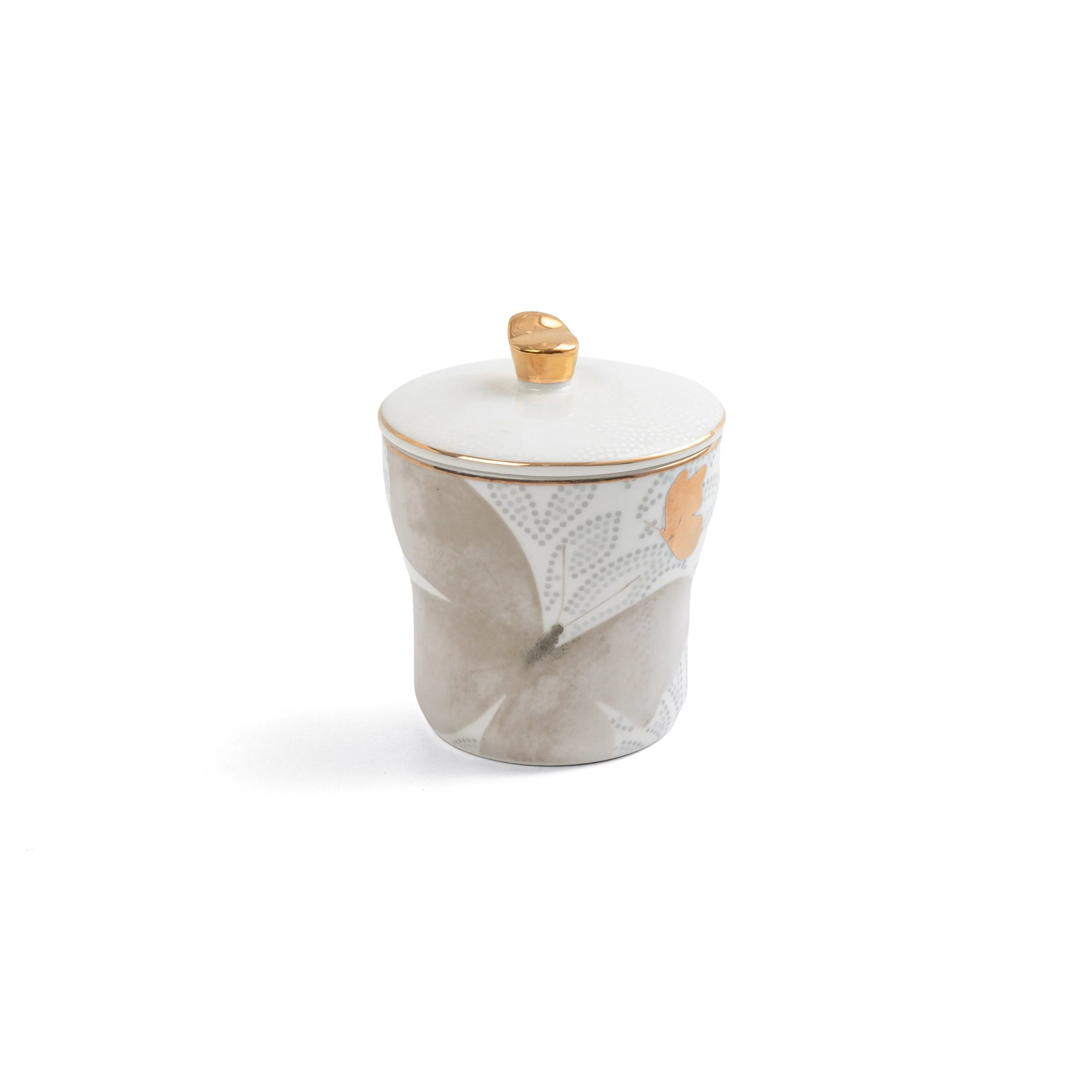 Veloura - Tea Set (19-Pc) - Brown & Gold - Image 5