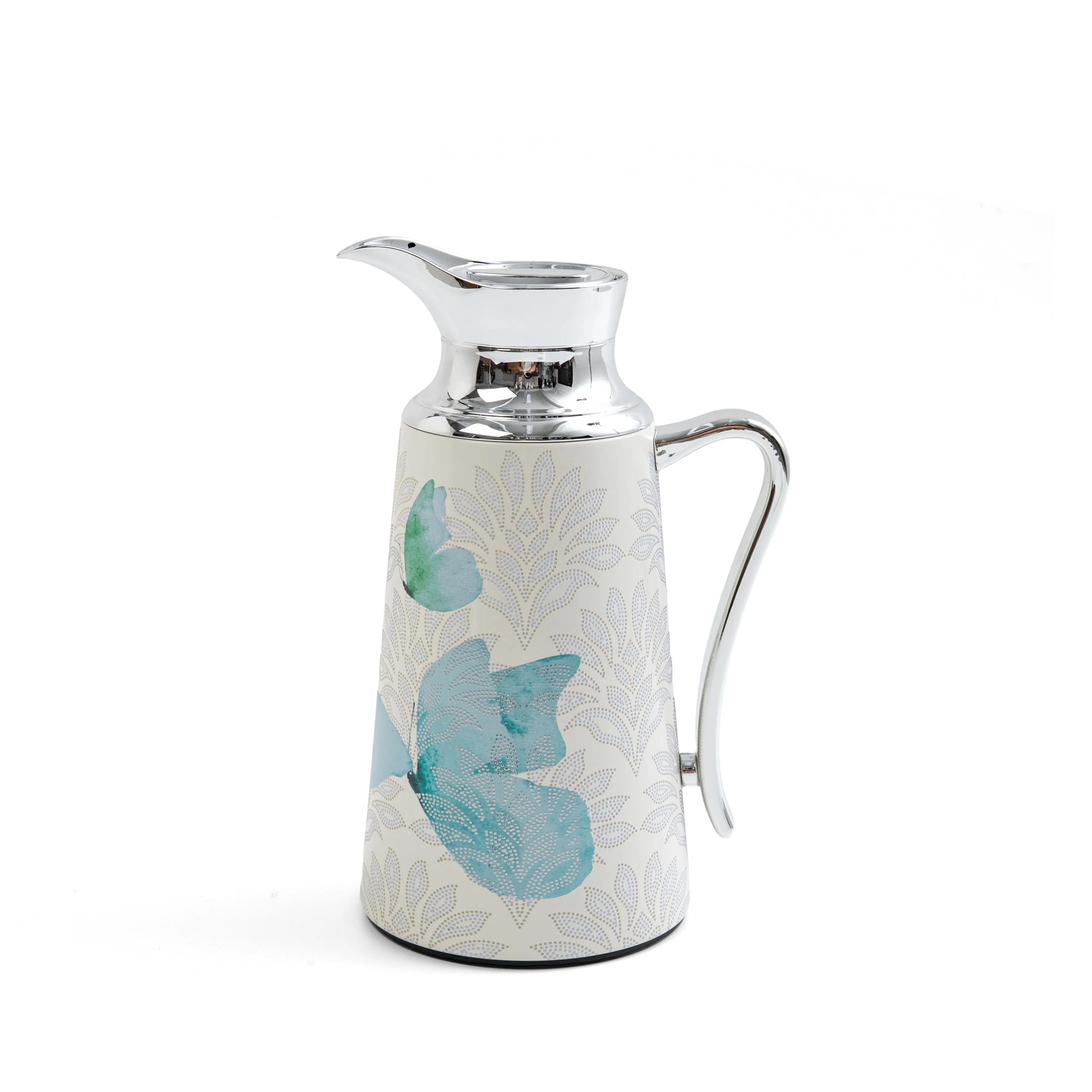 Veloura - Vacuum Flask / Thermos - Blue & Silver - Image 3